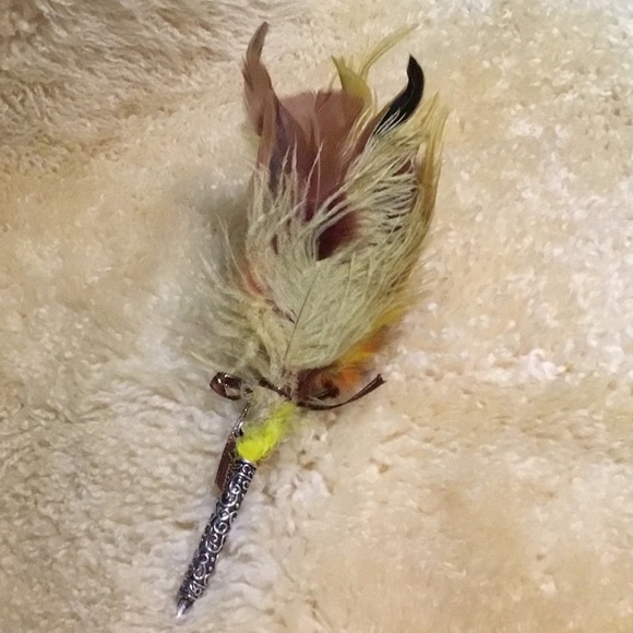 Elegant Feather Pen Set with nibs and ink- journaling- letters- spells- new - Picture 9 of 10